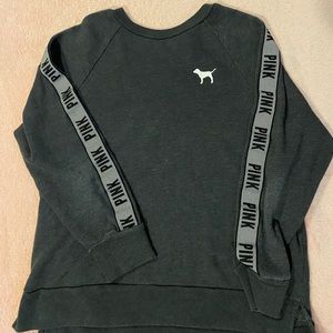 Victoria Secret VS Pink Crewneck Sweatshirt Rainbow NWOT